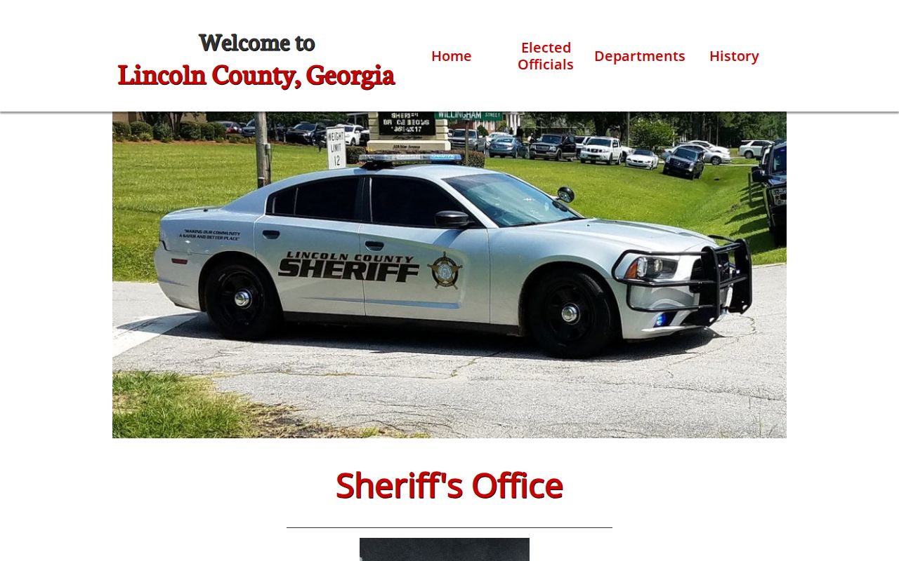 Lincoln County warrant records sheriff office contact information